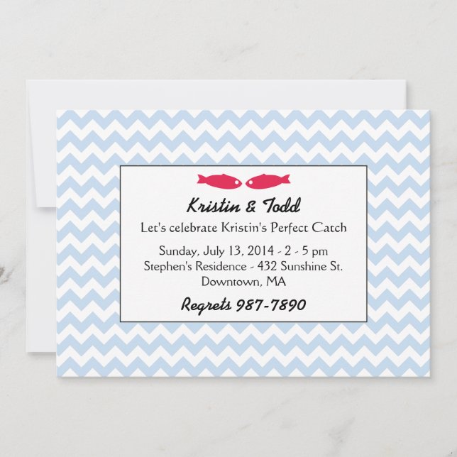 Invitations de Fête de l'mariée de capture parfait (Devant)