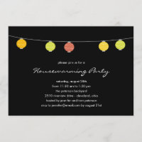 Invitations de fête des Lanternes d'été