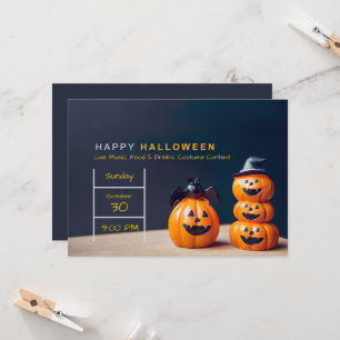 Invitations de fête d'Halloween