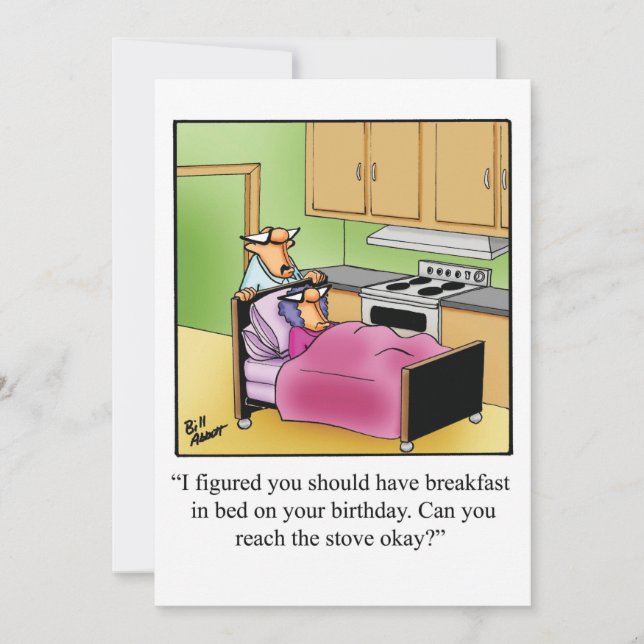 Invitations de fête d'Humour d'anniversaire "Spect (Devant)