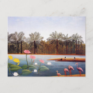 Invitations de Flamants roses de Henri Rousseau