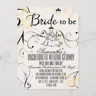 Invitations de fuite de LBD Bachelorette