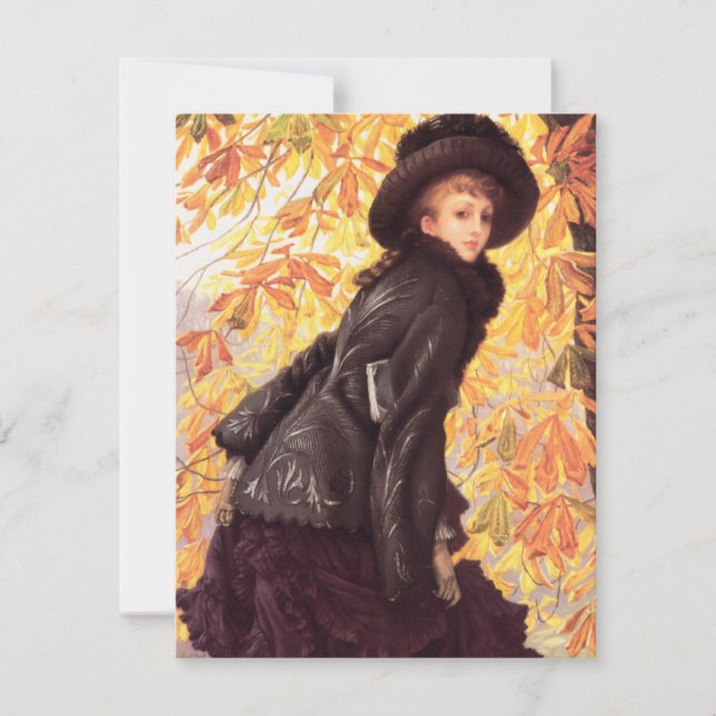 Invitations de James Tissot octobre (Devant)