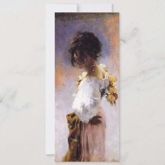 Invitations de John Singer Sargent Rosina (Devant)