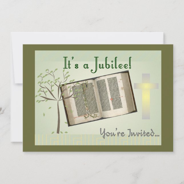 Invitations de jubilé de nonnes (Devant)