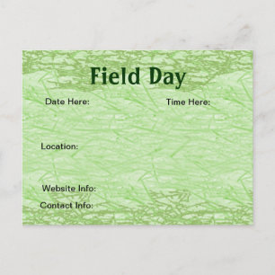 Invitations de la carte postale de la radio de jam