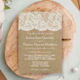 Invitations de la collection de Mariages Kraft & L