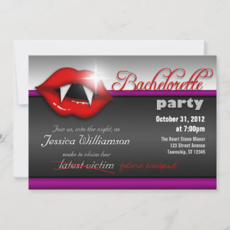 Invitations de la fête de Bachelorette Halloween V