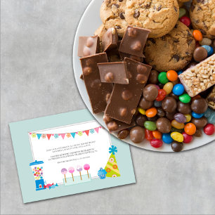 Invitations de la fête des Anniversaires de enfant