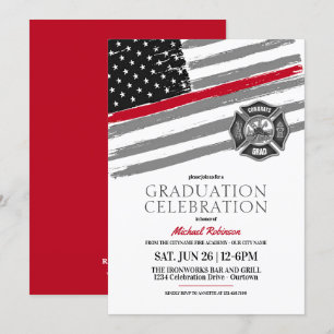 Invitations de la fête d'obtention du diplôme de p