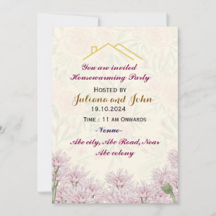 Invitations de la Fête du réchauffement du foyer
