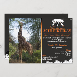 Invitations de la Girafe