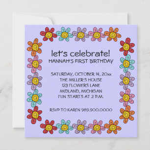 Invitations de la partie Anniversaire de enfant