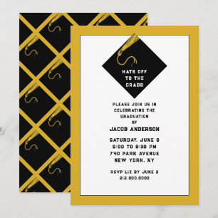 Invitations de la partie Gold Graduation