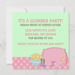 Invitations de la partie Kids Stwood