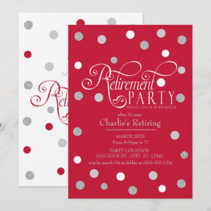 Invitations de la Parties scintillant et du Parti 