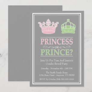Invitations De La Princesse Ou Du Prince À Une Fêt