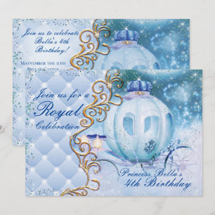 Invitations de la Royal Princess Anniversaire