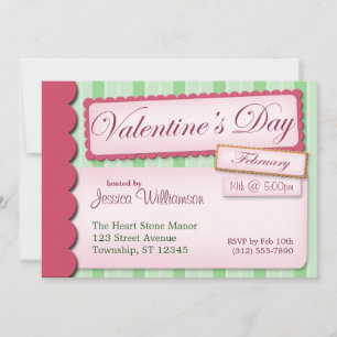 Invitations de la Saint-Valentin pour le scandale