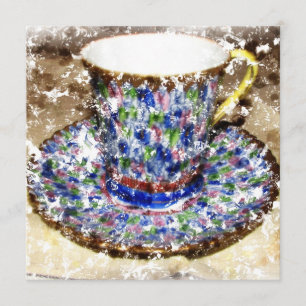 Invitations de la Tea Cup Party