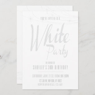 Invitations de la White Party