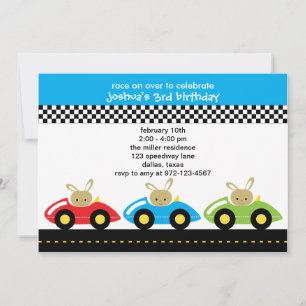 Invitations de Little Racers