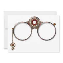 Invitations de lunettes d'opéra