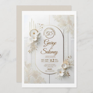 Invitations de mariage