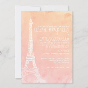 Invitations de mariage à Paris