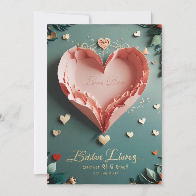 Invitations de mariage & Annonces Conception (Devant)