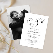Invitations de mariage Calligraphie