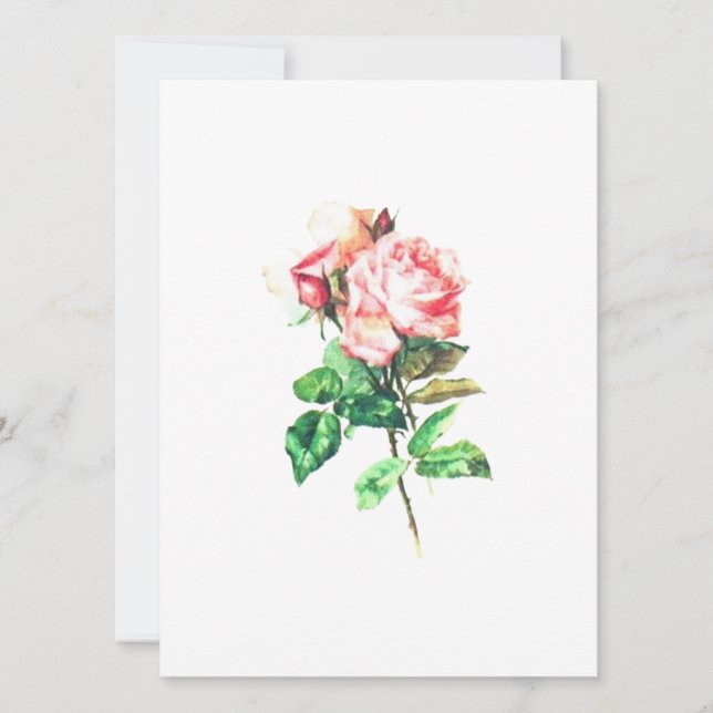 INVITATIONS DE MARIAGE CARTE plate STYLE ART&DESIG (Devant)