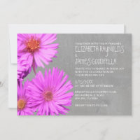 Invitations de mariage d'Aster de Frikart