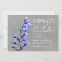 Invitations de mariage de jacinthe