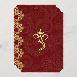 Invitations de mariage de Vinayaka