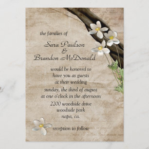 Invitations de mariage d'été