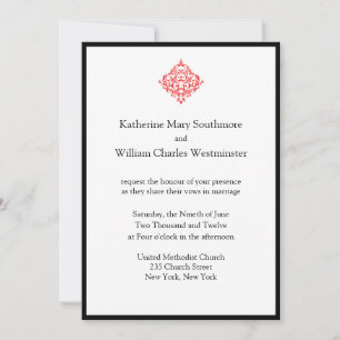 Invitations de mariage élégantes
