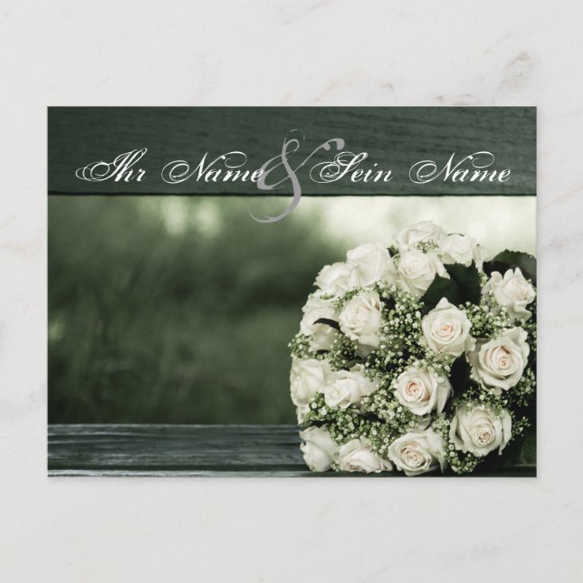 Invitations de mariage élégantes (Devant)