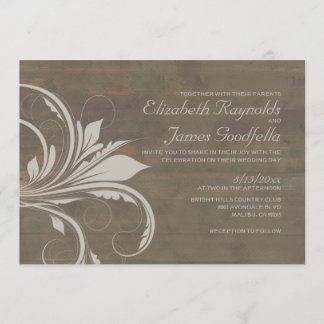 Invitations de mariage florissantes en Russie