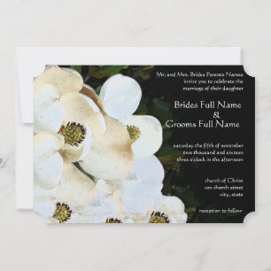 Invitations de mariage Magnolia