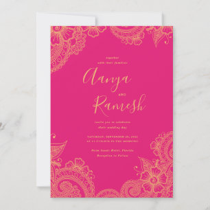 Invitations De Mariage Mehndi