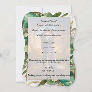 Invitations de mariage minimaliste et chic