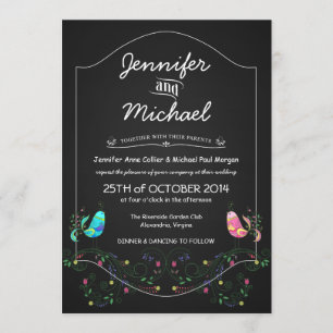 Invitations de mariage pour les Inséparables de Ca