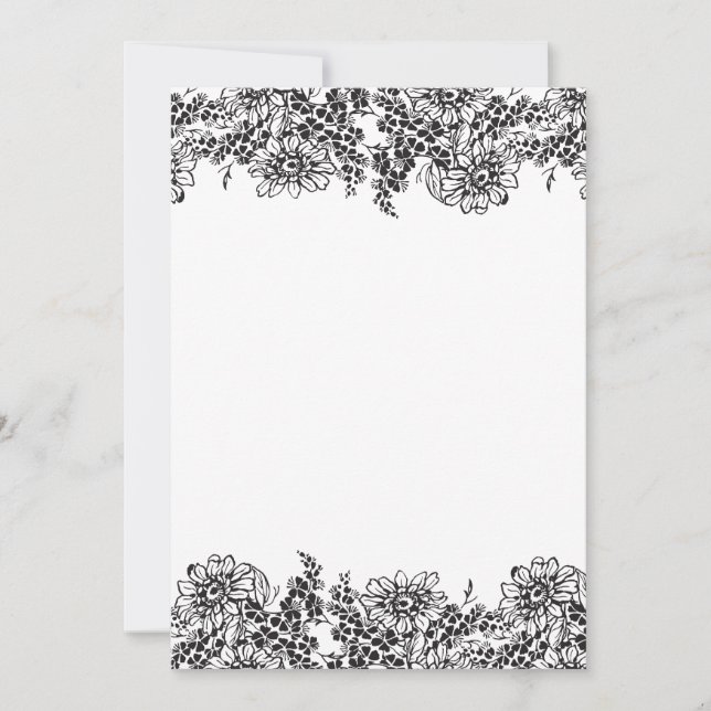 Invitations de mariage vides (Devant)