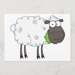 Invitations de moutons laineux
