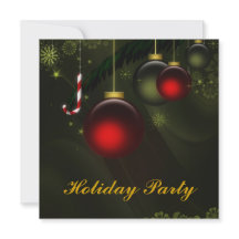 Invitations de Noël personnalisées