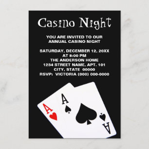 Invitations de nuit du casino