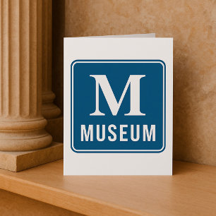 Invitations de panneau de musée
