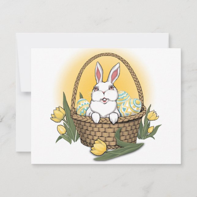 Invitations de Pâques Cartes de Pâques Personnalis (Devant)