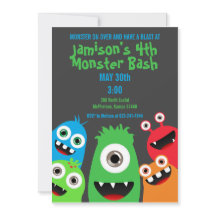 Invitations de partie d'anniversaire de enfant de